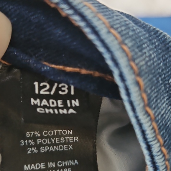 Frye Women's Straight Jeans in Dark Blue - Picture 7 of 7